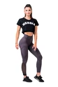 Dámské legíny Nebbia  Fit & Smart leggings high waist marron