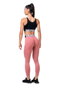 Dámské legíny Nebbia Hero Squat scrunch butt leggings old rose XS