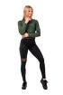 Dámské legíny Nebbia  High-Waist ¾ Length Sporty Leggings 404 black