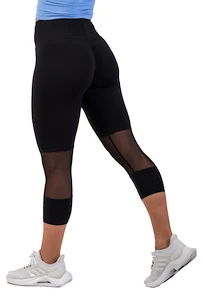 Dámské legíny Nebbia  High-Waist ¾ Length Sporty Leggings 406 black