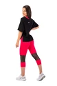 Dámské legíny Nebbia  High-Waist ¾ Length Sporty Leggings 406 pink