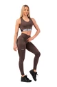 Dámské legíny Nebbia  Leggings Classic Performance high waist 403 brown