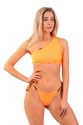 Dámské plavky Nebbia  One Shoulder Bandeau Bikini Top 449 Orange Neon