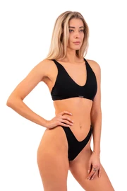 Dámské plavky Nebbia Triangle Bralette Bikini Top with padding 457 Black