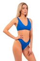 Dámské plavky Nebbia  Triangle Bralette Bikini Top with padding 457 Blue