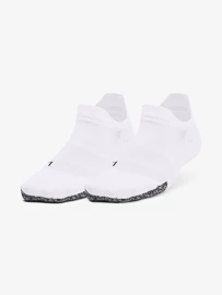 Dámské ponožky Under Armour Breathe 2 No Show Tab 2pk-WHT