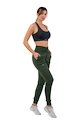 Dámské tepláky Nebbia  High-Waist Loose Fit Sweatpants "Feeling Good" 409 dark green XS