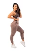 Dámské tepláky Nebbia  Iconic Mid-Waist Sweatpants 408 brown