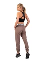 Dámské tepláky Nebbia  Iconic Mid-Waist Sweatpants 408 brown