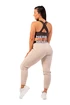 Dámské tepláky Nebbia  Iconic Mid-Waist Sweatpants 408 cream