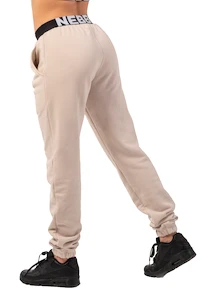 Dámské tepláky Nebbia  Iconic Mid-Waist Sweatpants 408 cream L