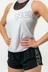 Dámské tílko Nebbia  FIT Activewear Tank Top “Airy” with Reflective Logo white