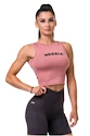 Dámské tílko Nebbia  Fit & Sporty top old rose XS