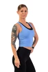 Dámské tílko Nebbia  Sporty Slim-Fit Crop Tank Top 422 light blue