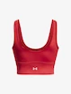 Dámské tílko Under Armour  Meridian Fitted Crop Tank-RED