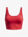 Dámské tílko Under Armour  Meridian Fitted Crop Tank-RED