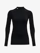 Dámské tričko Under Armour ColdGear Authentics Mockneck-BLK