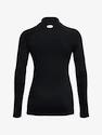 Dámské tričko Under Armour ColdGear Authentics Mockneck-BLK