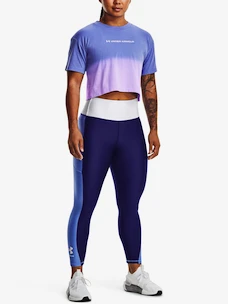 Dámské tričko Under Armour  DIP DYE CROP SS-BLU XL