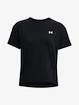 Dámské tričko Under Armour  Esential Cttn Stretch Tee-BLK