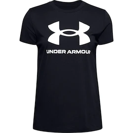 Dámské tričko Under Armour Live Sportstyle Graphic SSC black