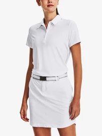 Dámské tričko Under Armour Playoff SS Polo-WHT