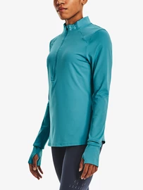 Dámské tričko Under Armour Qualifier Run 2.0 1/2 Zip-BLU