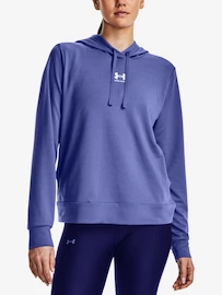 Dámské tričko Under Armour Rival Terry Hoodie-BLU