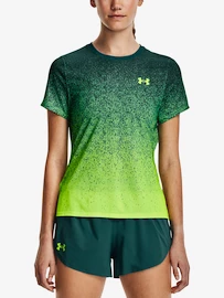 Dámské tričko Under Armour Rush Cicada Shortsleeve-GRN