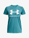 Dámské tričko Under Armour  SPORTSTYLE LOGO SS-BLU