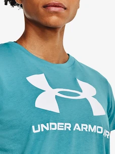 Dámské tričko Under Armour  SPORTSTYLE LOGO SS-BLU