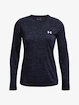 Dámské tričko Under Armour  Tech LS Crew Twist-NVY