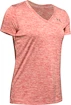 Dámské tričko Under Armour  Tech V-Neck Twist Red