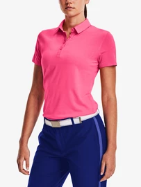 Dámské tričko Under Armour Zinger Short Sleeve Polo-PNK