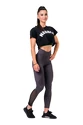 Dámský top Nebbia  Fit & Sporty crop top black