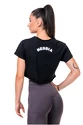 Dámský top Nebbia  Fit & Sporty crop top black