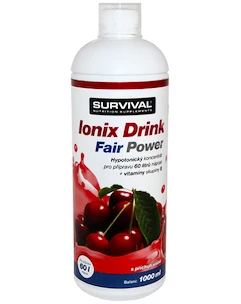 Energetický iontový nápoj Survival Ionix Drink 1 L + láhev