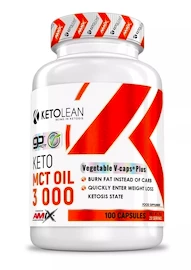 EXP Amix Nutrition KetoLean Keto MCT Oil 3000 100 kapslí