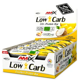 EXP Amix Nutrition Low-Carb 33% Protein Bar 60 g ananas - kokos