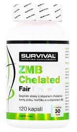 EXP Survival ZMB Chelated Fair Power 120 kapslí