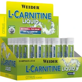 EXP Weider L-Carnitine 1800 mg 20×25 ml broskev