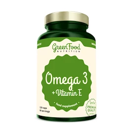 GreenFood Omega 3 + Vitamin E 120 caps