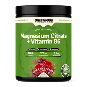 GreenFood Performance Magnesium Citrate + Vitamin B6 420 g