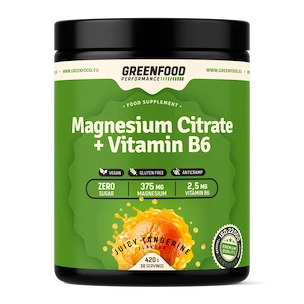 GreenFood Performance Magnesium Citrate + Vitamin B6 420 g