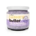 GymBeam Cashew Butter with coconut, white choco and blueberries 340 g