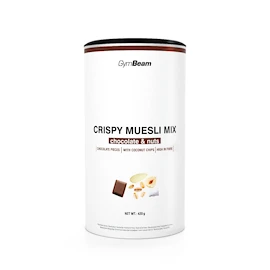 GymBeam Crispy Müesli Mix Chocolate Nuts 420 g