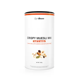 GymBeam Crispy Müesli Mix Fruit & Seeds 420 g