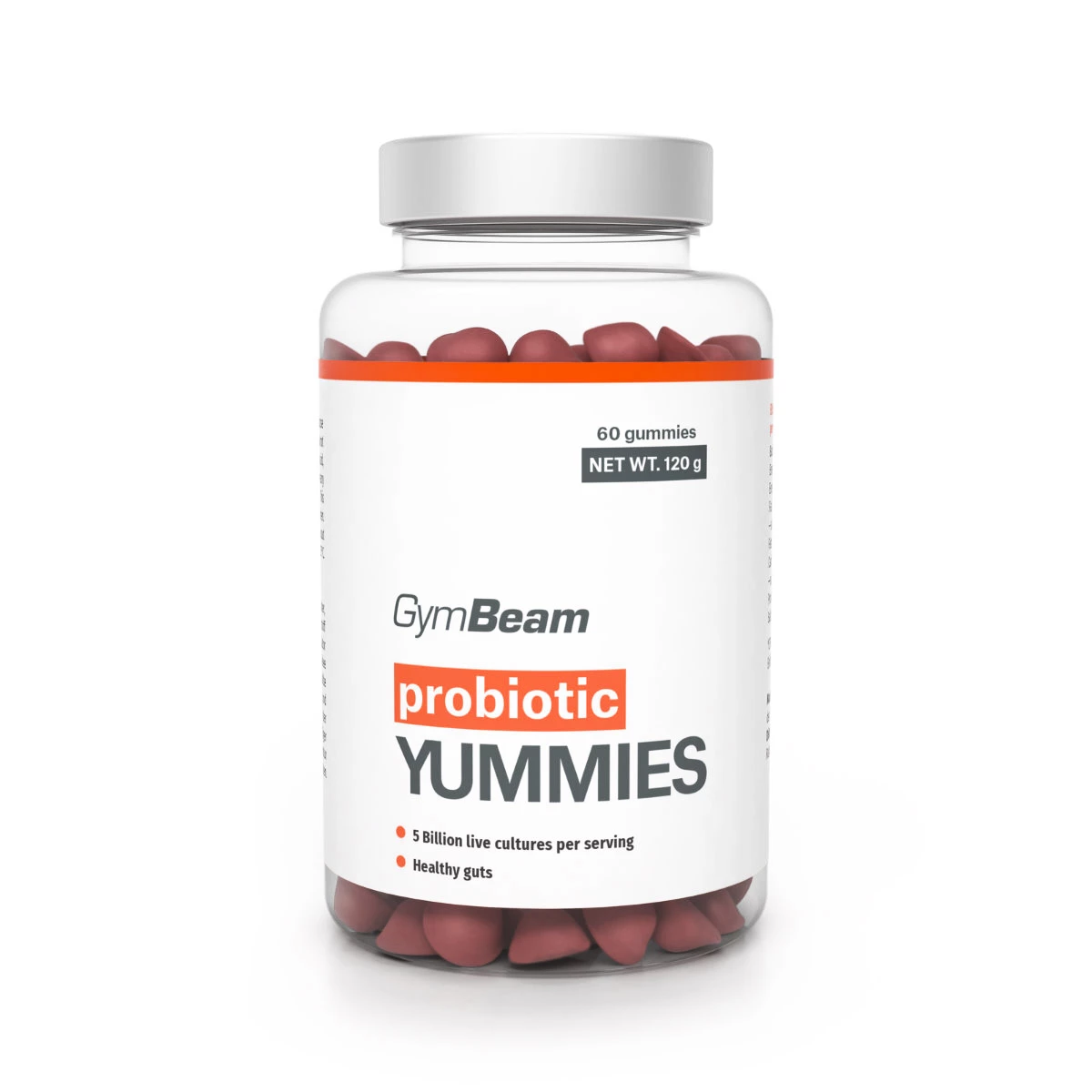 GymBeam Probiotika Yummies 60 kapslí