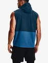 Mikina Under Armour UA Rush Woven SL Hoodie-BLU