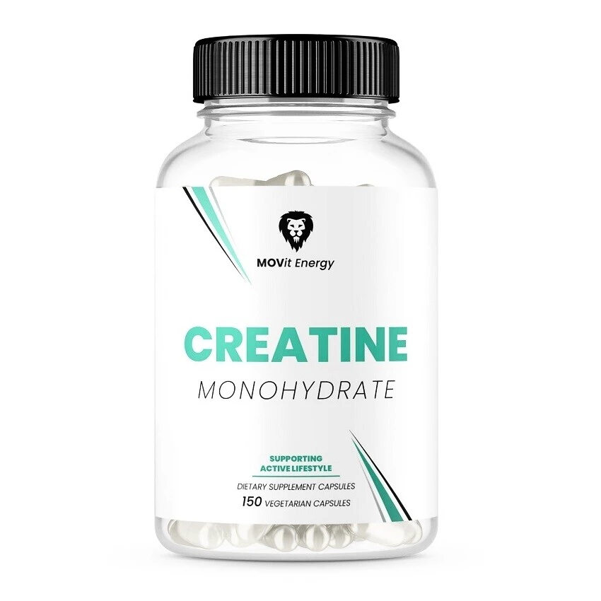 MOVit Creatine Monohydrate 150 kapslí